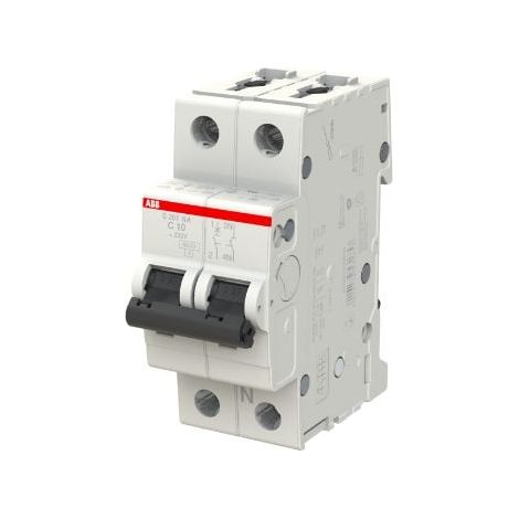 Disjoncteur S200 1P+N (Neutre à droite) C 10 6kA - ABB2CDS251103R0104