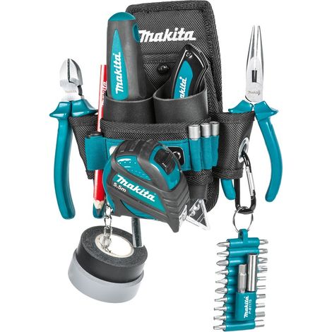 Makita E-15279 Ultimate 4 Way Electricians Mate Tool Pouch 5 Pocket Strap System (1/5)
