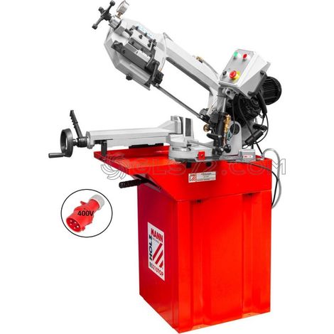 Sierra de cinta metal 400v con base bs210top400v HOLZMANN (1/5)