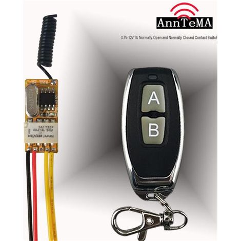 Control remoto inalámbrico RF 433Hz 4.2-12V Módulo de relé S sin NC MI