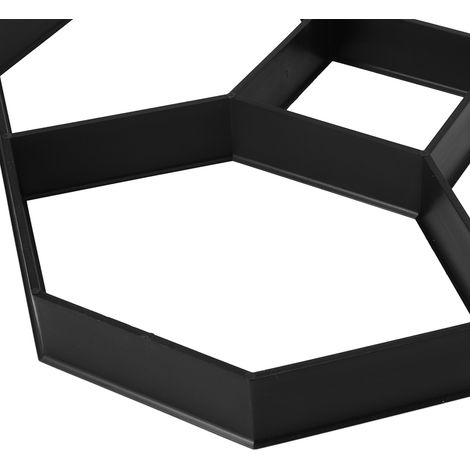 Moule hexagonal pour pavés en béton à faire soi-même, idéal pour créer des allées en briques de ciment pour jardin, cour et terrasse. (1/5)