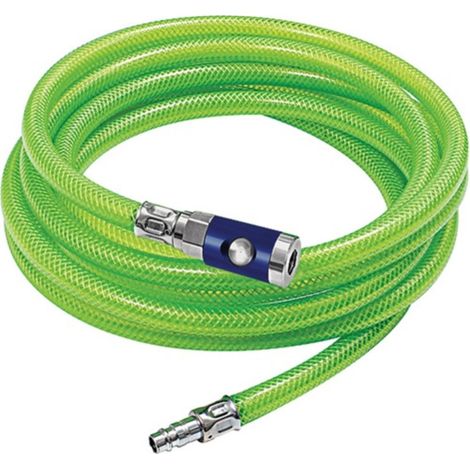 Set tubo in tessuto PVC Riegler verde fluorescente, Ø 15x9 mm, lunghezza 10 m - 113787 (1/3)