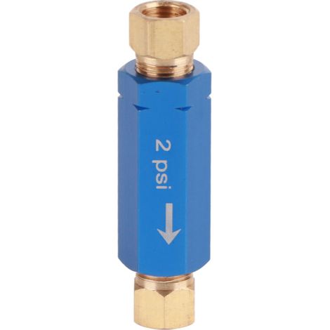 Válvula residual de 2 lb, proporción de frenado, aleación de aluminio 260-3278 para disco de 3/8-24 pulgadas -Crezuo