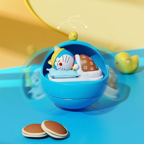 Spieluhr mit Cartoonfigur, drehbare Aromatherapie-Tischdekoration, Spielzeug für Freunde, Familie und Kinder, Geburtstags- oder Weihnachtsgeschenk (1/5)