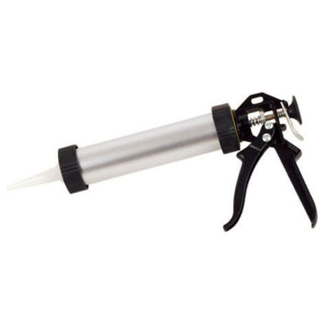 Pistolet à jointure en aluminium – 300 ml, pour silicone, mastic et adhésifs, résistant et ergonomique, idéal pour chantier et bricolage (1/5)