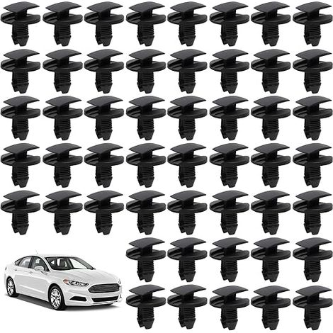 Clips Fixation Parechocs 8565.53 1609267280 Clips Voiture Jumpy Berlingo C3 C4 C5 C6 Clio 2 206 307 308 Expert Rivets Plastique Voiture Fixation Fender (1/5)