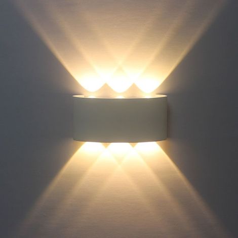 AC85-265V Applique Murale Moderne Lumières LED Monté Vers Le Bas Éclairage Intérieur pour Chambre Balcon Couloir Couloir Escaliers (1/5)