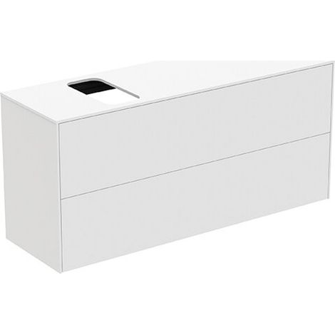 IDEAL STANDARD T3950Y1 Meuble Sous Vasque WT Conca, 2 tiroirs (1/2)