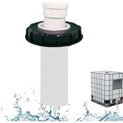 180° Couvercle de Réservoir IBC avec Filtre en Nylon Lavable pour Réservoir d'eau de Pluie IBC 1000 litres,Filtre À Couvercle IBC Accessoires de Réservoir IBC,Filtre à Eau de Pluie en Nylon 165 (1/4)