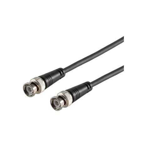 Cable coaxial Microconnect MC-BNC-58-50-2000 RG-58 de 20 m, color negro (1/2)
