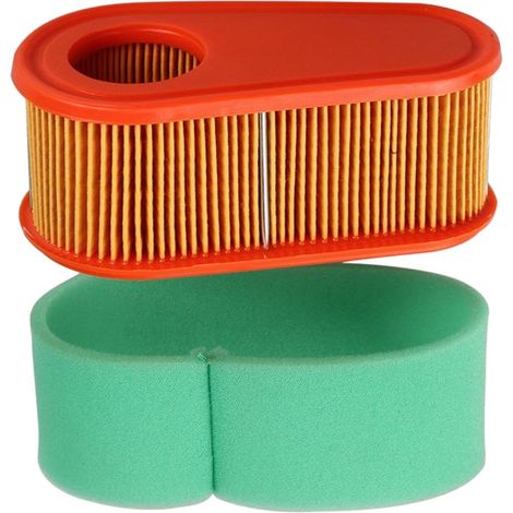Trade-Shop Vor-Filter Luftfilter Ersatz für Briggs & Stratton 795066 790388 Alpina AT1 66 HCB 7.5, 8.0 und 8.5 PS DOV-Motoren 700E 111P02 111P05 112P02 112P05 114P0211 11P905 11P907 121Q02 121Q07 (1/2)