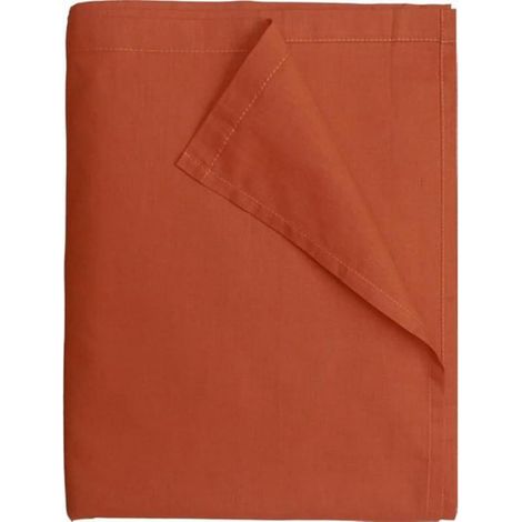 Drap Plat 240x300 cm Gris 100% Coton 57 Fils Gris 240 x 300 cm (1/5)