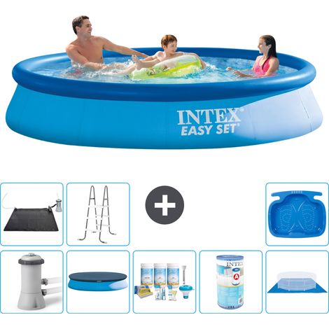 Intex Piscine Easy Set Ronde - 366x76 cm - 9-pièces S31043 (1/5)