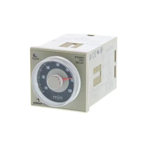 Temporizador Analogico Omron Pwr-pff H3cr Dc24v 0,6 A 12 Min. H3cr-h8l