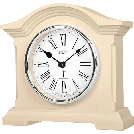 Acctim Chestfield Mantel Clock Cream (1/2)