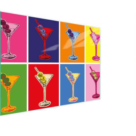 Glasschneidebrett 30x22 farbig (1/5)