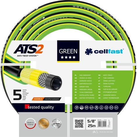 Cellfast wąż ogrodowy green ats2 rozmiar: 5/8" długość: 25m