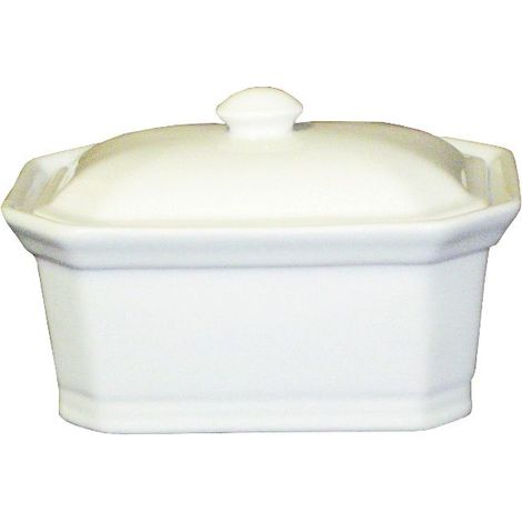 Girard Porcelaine - Terrine N.4 rectangle 17x12,5 cm 600 g
