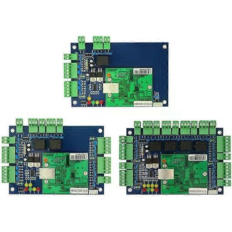 Panneau de contrôle d'accès et de présence TCP/IP Wiegand 26 pour 1, 2 ou 4 portes (1/4)
