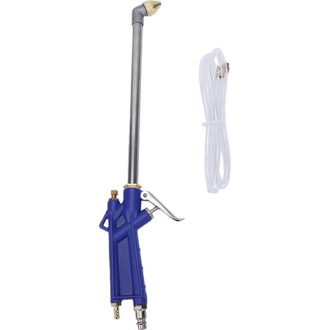 Pistola per la pulizia del motore, pistola pneumatica miscelatrice d'acqua con tubo flessibile da 109 cm per vano motore, interni meccanici, piattaforma e ruote. Spina europea. (1/5)