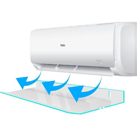 DEFLETTORE ARIA PER UNITÀ INTERNA CLIMATIZZATORE 900X280X50 MM TRASPARENTE REX