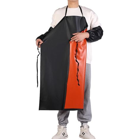 1 Tablier PVC, imperméable, résistant huile, ajustable, industriel, abattoir