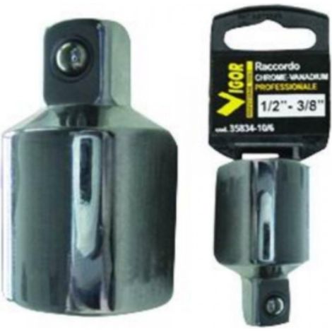 VIGOR - RACCORDO PER BUSSOLE 1/2 F - 3/8M