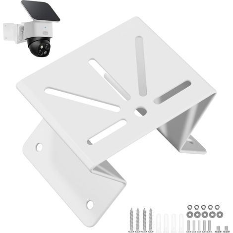 Support d'angle en Métal Compatible avec S340, Supports d’Angle pour intérieur et extérieur pour caméra PTZ, Support Métallique Antirouille pour Caméras CCTV (1/5)