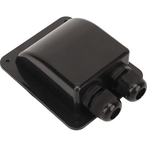 Boîtier étanche à la pluie pour entrée de câble double solaire, pour toit de camping-car, bateau, yacht, camping, panneau de voyage 6 mm²‑12 mm² (1/5)
