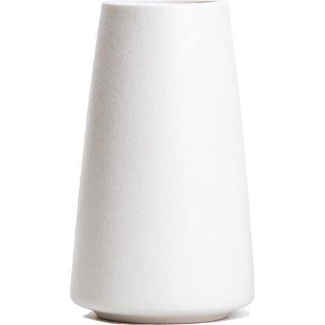 Vase en céramique – Vase à Fleurs Style Minimaliste pour Table Moderne, étagère, décoration d'intérieur, Convient pour cheminée, Chambre à Coucher, Cuisine, Salon, Centre de Table, Bureau (1/5)