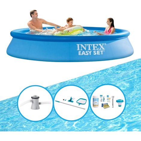 Intex Piscine Easy Set Ronde - 305x61 cm - 4-pièces  S22405 (1/5)