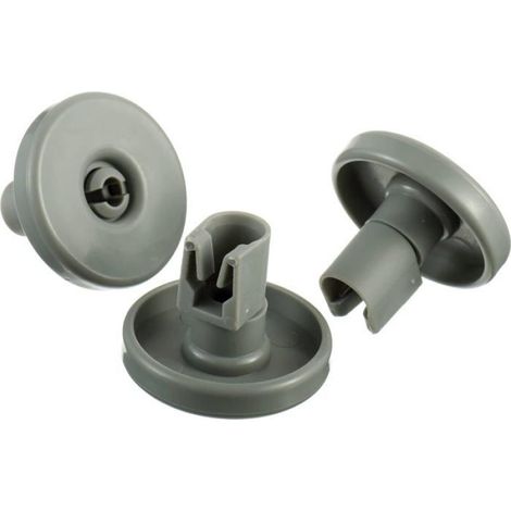 Roues Lave-vaisselle - Diamètre 40 mm - Universelles - Pour Panier Inférieur - Lot de 8