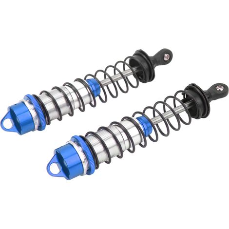 Amortisseur arrière professionnel en alliage d'aluminium pour voitures télécommandées RC, compatible avec les modèles RC des séries ARRMA 1/7 et 1/8, bleu. (1/5)