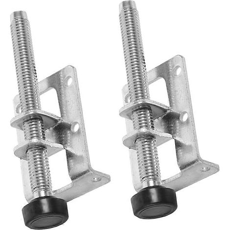 Pieds de meubles réglables en acier, adaptés aux armoires, lot de 2 (1/5)
