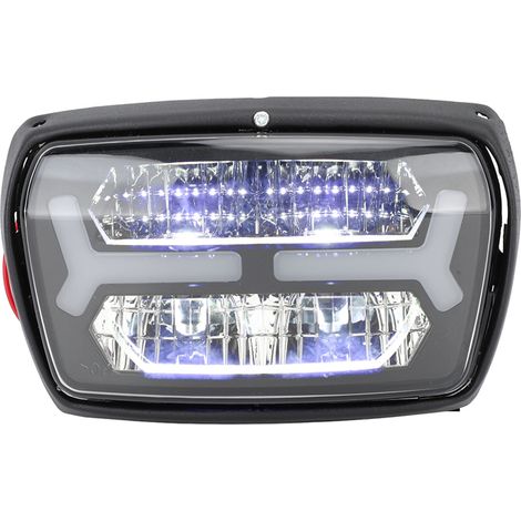Faro anteriore per moto Acouto ad alta visibilità, potente illuminazione a LED, lunga durata, 25W per EX5 (1/5)