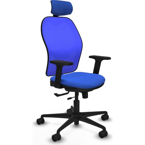 Silla de oficina piqueras y crespo Jorquera azul espuma inyectada (1/2)