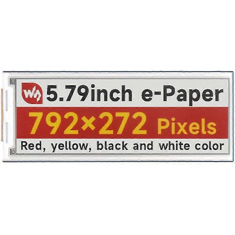 5,79-Zoll-Tintenbildschirm, elektronisches Papier, 4-Farben-E-Ink-Bildschirm (1/5)