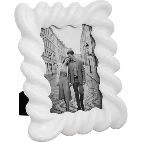 Porta fotos 13X18 blanco 20x3,5x24,8h cm