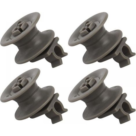 ruote superiori per scolapiatti 4581DD3002A compatibili con lavastoviglie LG LDF6920BB LDF6920ST, ricambi (1/4)