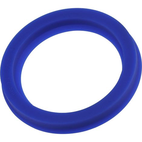 Radial Shaft Seal 28mm ID x 35.5mm OD x 5mm Width PU Oil Seal Blue Pack of 5 (1/5)
