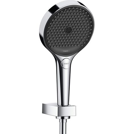 Hansgrohe Rainfinity - Set doccetta 130, 3 getti, supporto e flessibile 1,25 m, cromo 26852000 (1/4)