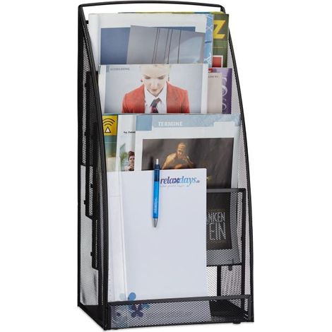 Metal Mesh Magazine Rack (1/5)