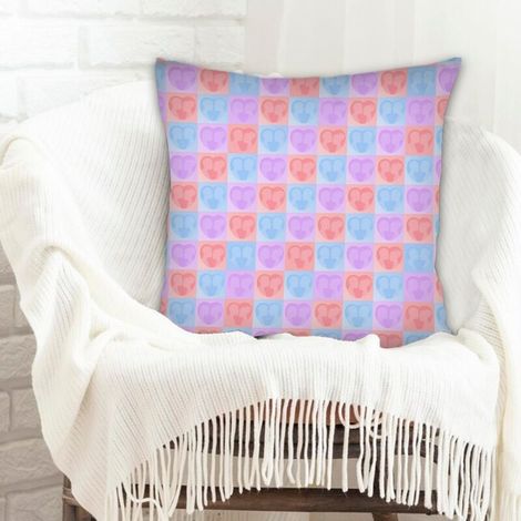 Housse de coussin décorative à la mode pour la maison solide pour Noël, anniversaire, ou toute occasion (1/5)