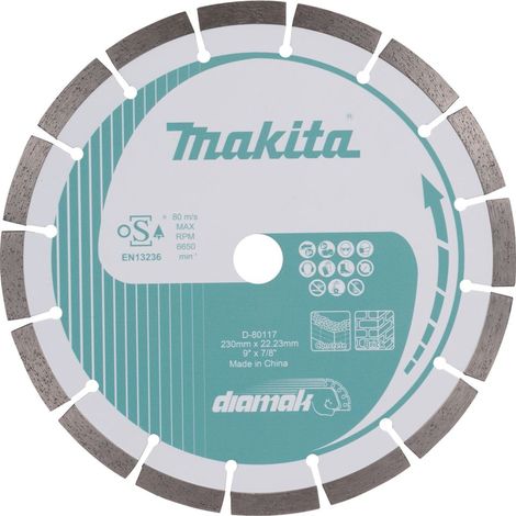 Disco diamantato Ø230mm DIAMAK - MAKITA D-80117