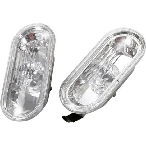 Clignotants LED 1 Pièces/2 Pièces Couvercle Lampe Noir Clignotant (1/3)