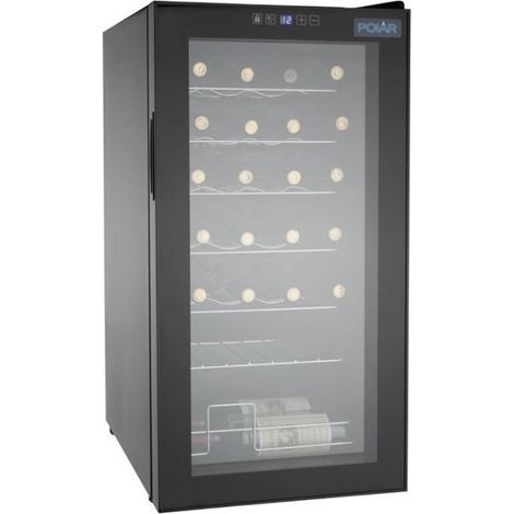 Refroidisseur à vin dessous de comptoir 74 Litres noir, 85 W, 220 V - MONO