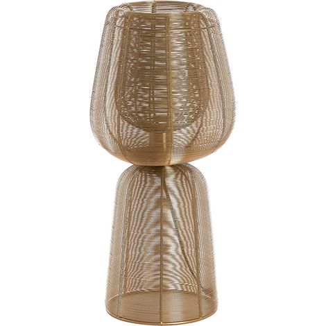 Light & Living - lampada da tavolo - Aboso - oro - metallo - E27