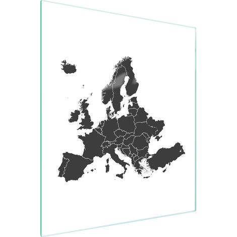 Tagliere in vetro 45x52 mappa (1/5)