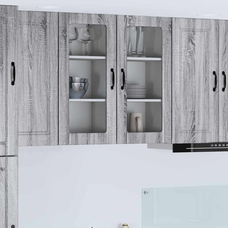 Küchenschrank Graues Sonoma 40 x 31 x 80 cm Holzwerkstoff