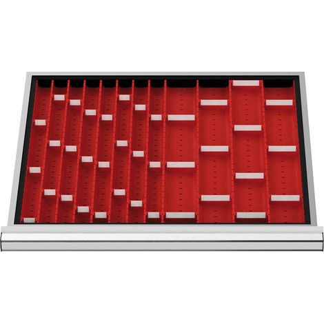 STIER Schubladeneinteilung Muldenplatten BLH 50 mm Innenmaß 600x450 mm 6 MP